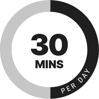 30 Minutes Per Day